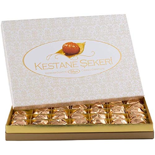 Kafkas Chestnut Candy Fantasy 32 Pcs 1000 Gr. Premium Candied Ch