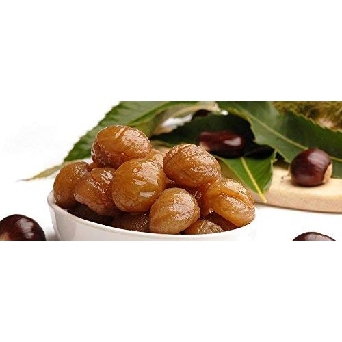 Kafkas Candied Chestnuts 1Kg Premium Taste Canned With Chestnut