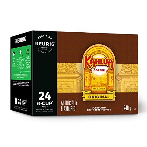 Kahlua Original, Single-Serve Keurig K-Cup Pod, Light Roast Coff
