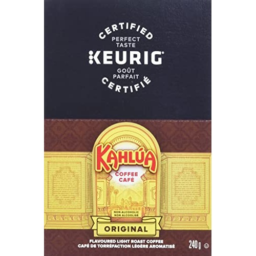 Kahlua Original, Single-Serve Keurig K-Cup Pod, Light Roast Coff