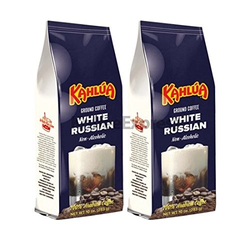 Kahlua - White Russian Gourmet Ground Coffee 2 Bags/10Oz Each