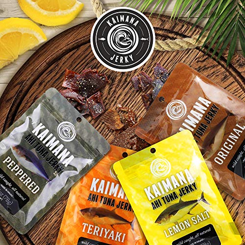 Kaimana Wild-Caught Ahi Tuna Jerky - Teriyaki | Rich In Omega-3S
