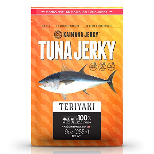 Kaimana Wild-Caught Ahi Tuna Jerky - Teriyaki | Rich In Omega-3S