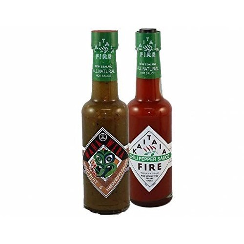 Unique Hot Sauce Pack: Habanero, Kiwi Fruit And Manuka Honey Wah