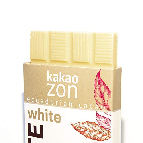 KakaoZon White Chocolate Bars | White Chocolate | 100% Ecuadoria...
