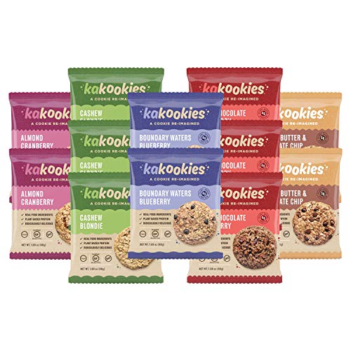 Kakookies A Cookie Re-Imagined, Assortment Of 5 Flavors Box Of