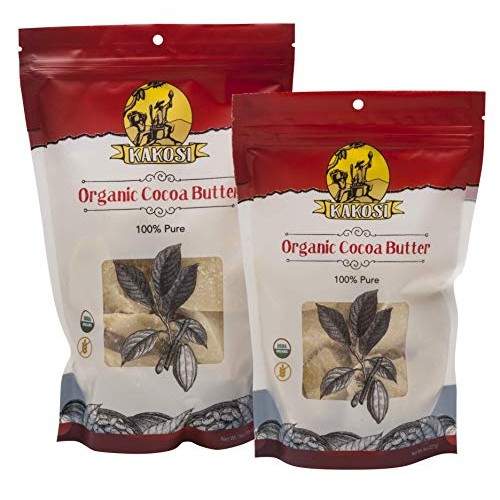 Kakosi Organic Cocoa Butter 8Oz Bag