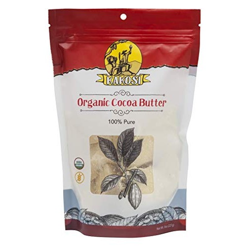 Kakosi Organic Cocoa Butter 8Oz Bag