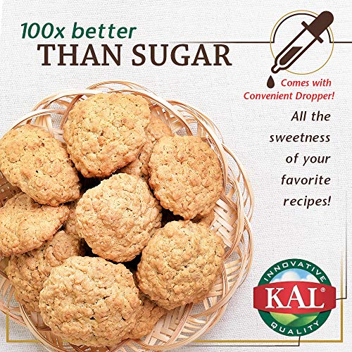 Kal Pure Stevia Extract, Almond, 1.8 Fluid Ounce