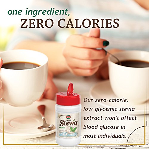 Kal Sure Stevia Extract Powder, 3.5 Oz. | Best-Tasting, Zero Cal
