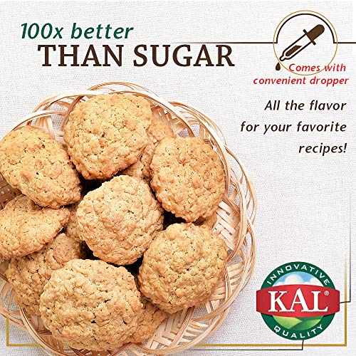 Kal Sure Stevia Liquid Extract 8 Oz | Best-Tasting, Zero Calorie