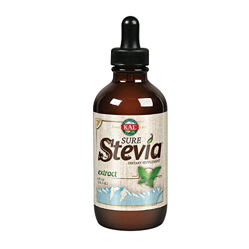 Kal Sure Stevia Liquid Extract 4 Oz | Best-Tasting, Zero Calorie