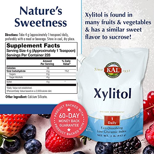 Kal Xylitol Powder, 2 Pound