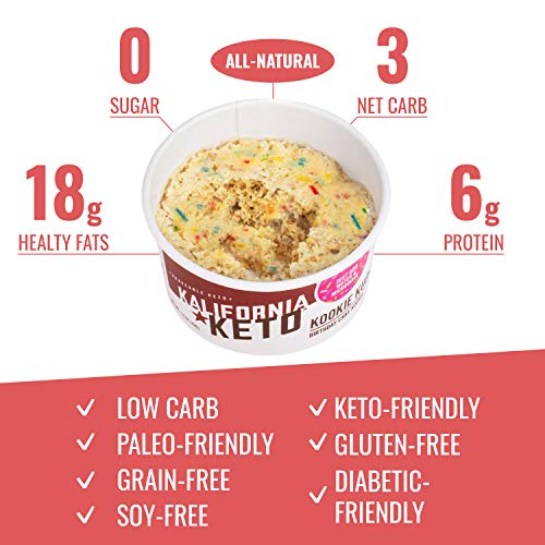 Kalifornia Keto Cookie Cup – Low Carb, Keto-Friendly, And Low Su