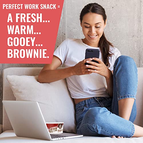 Kalifornia Keto Variety Brownie Cup 6 count, 2 flavors – Low C...