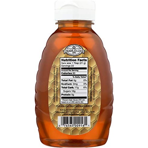 Kallas, Honey Sunflower, 16 Ounce