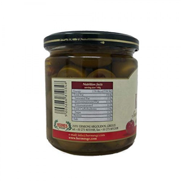 Kalliston Green Olives stuffed with Feta cheese imported from Gr...