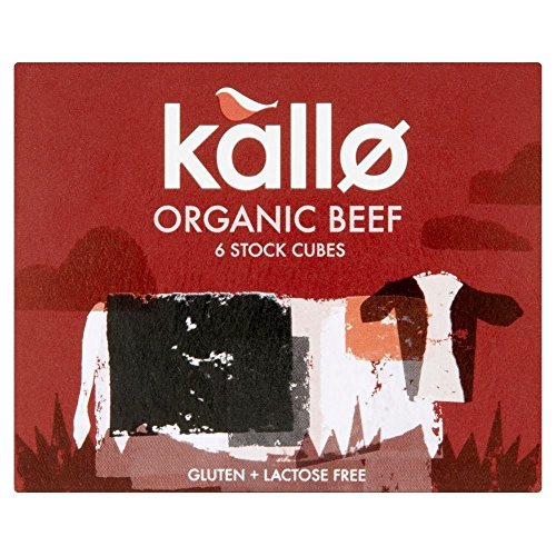 Kallo Organic Beef Stock Cubes 6X11G