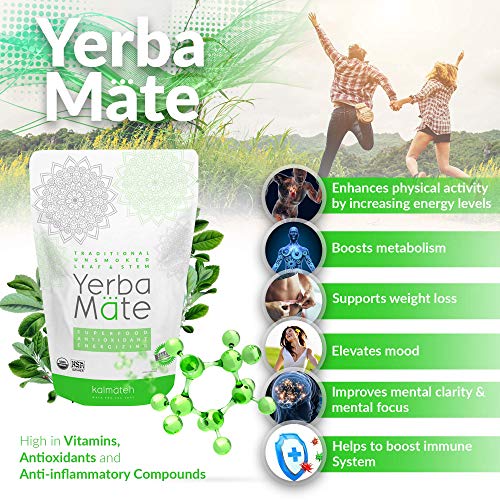 Kalmateh Yerba Mate Starter Set– Modern 8 Oz Double Walled Stain