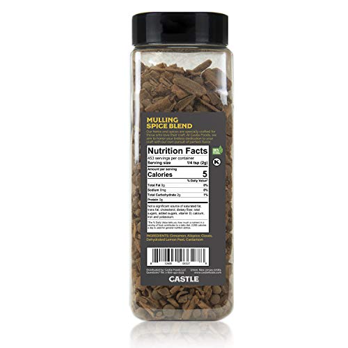 Castle Foods | Mulling Spice Blend 1 Lb Premium Restaurant Quality