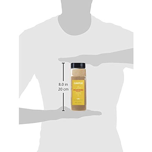 Castle Foods Mustard Ground,16 Ounce