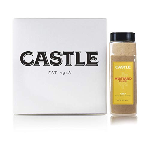 Castle Foods Mustard Ground,16 Ounce