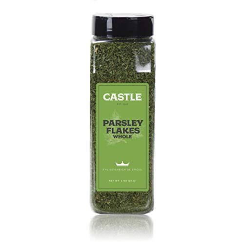 Castle Foods | Parsley Flakes Whole, 2 Oz Premium Restaurant Qua
