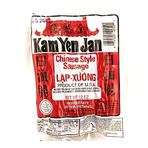Chinese Style Sausage Lap-Xuong - 12Oz By Kam Yen Jan.