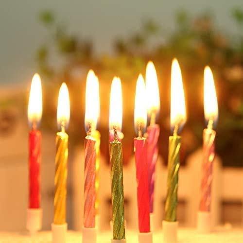 Birthday Cake Candles Happy Birthday Candles Spiral Candles Cand