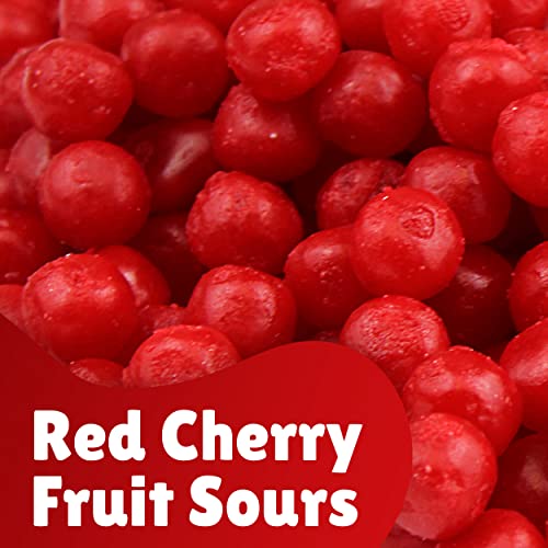 Red Cherry Sours – Chewy Candy Balls for Kids or Adults – Candy ...