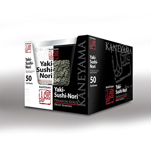 Kaneyama Yaki Sushi Nori / Dried Seaweed Vacuum-Packed/Re-Seala