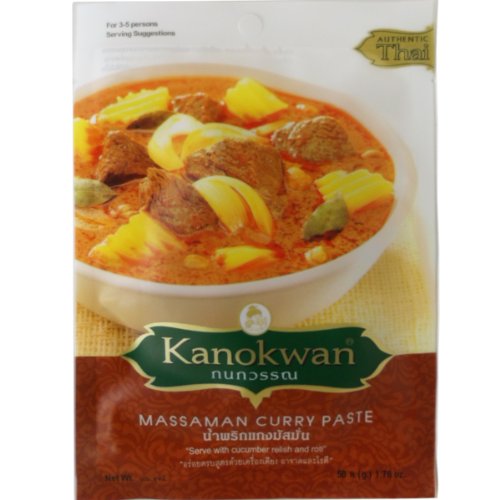 Massaman Curry Paste Kaeng Massaman Thai Authentic Herbal Food