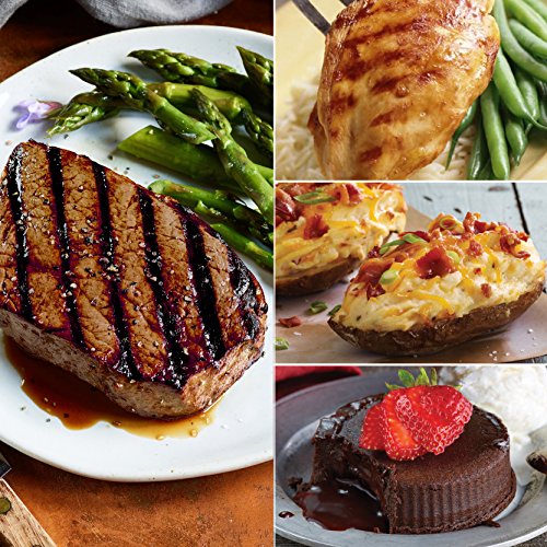Deluxe Steaks + Chicken Breast Complete Meal from Kansas City St...
