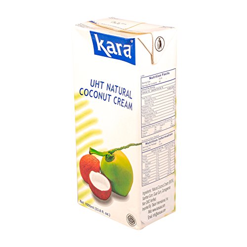 Kara Uht Coconut Cream 33.8 Oz./1000Ml