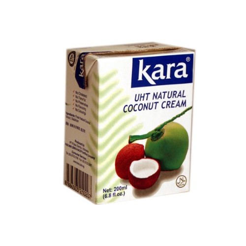 Kara Uht Natural Coconut Cream In 6.76Fl Oz Pack Of 12
