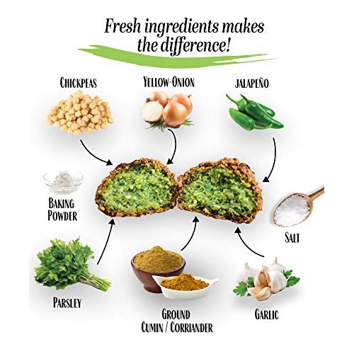 Frozen Falafel Mix/Dough - By Kareems Falafel Vegan/Gluten-Free