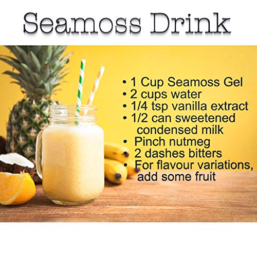 Premium Irish Moss Gel | Sea Moss Gel 27.00 Oz | Wildcrafted |