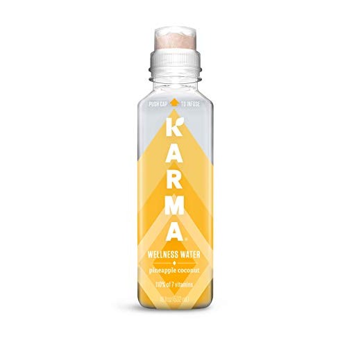 Karma Wellness Flavored Vitamin Water, Pineapple Coconut, 18 Fl