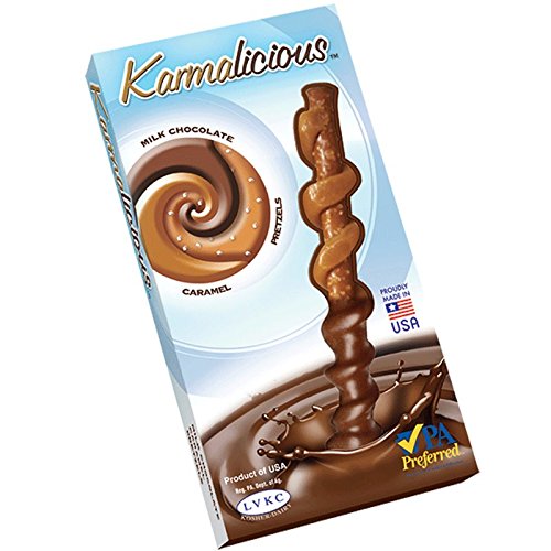 Karmalicious Chocolate Coated Caramel Wrapped Pretzels