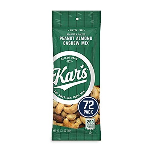 Kars Peanut Almond Cashew Mixed Nuts Snacks - Bulk Pack Of 1.75