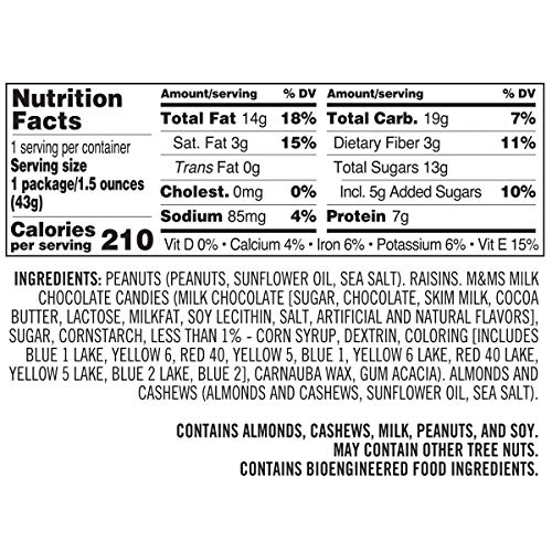 Kar’S Nuts Sweet ‘N Salty Deluxe Trail Mix, 1.5 Oz Individual Pa