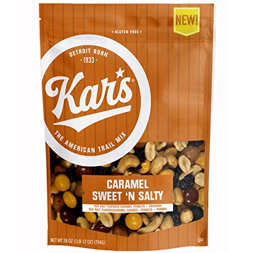 Kars Nuts ‘N Trail Mix Snacks Bulk Pouch, Caramel Sweet N Salt
