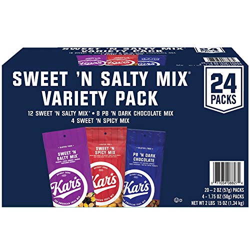 Kars Nuts Variety Pack Sweet N Salty Sweet N Spicy Peanut But