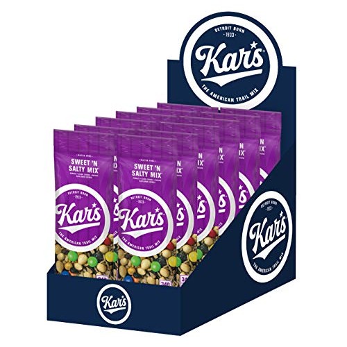 Kars Nuts Variety Pack Trail Mix Snacks - Sweet N Salty Mix, P