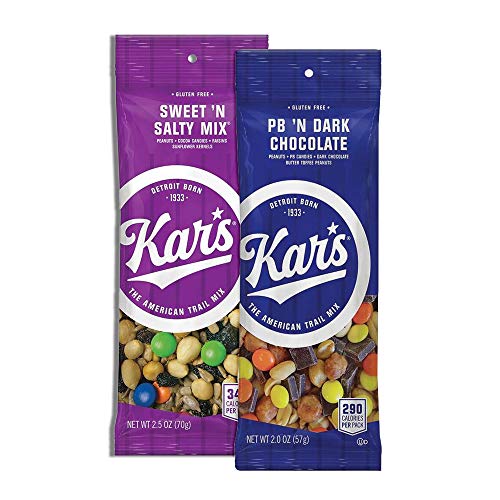 Kars Nuts Variety Pack Trail Mix Snacks - Sweet N Salty Mix, P