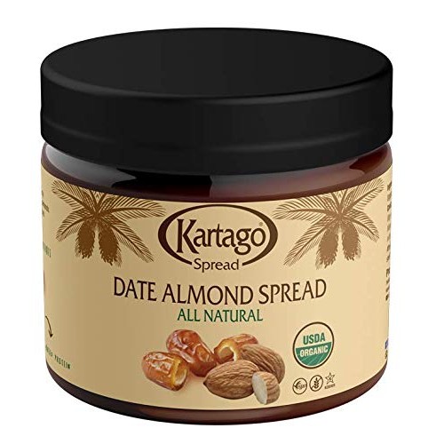 Kartago Organic Date Almond Nut Butter Spread, 16 Oz Pack Of 2