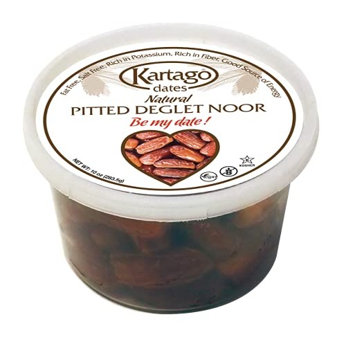 Pitted Dates - All Natural, Fat Free Deglet Noor Pitted Tunisian...