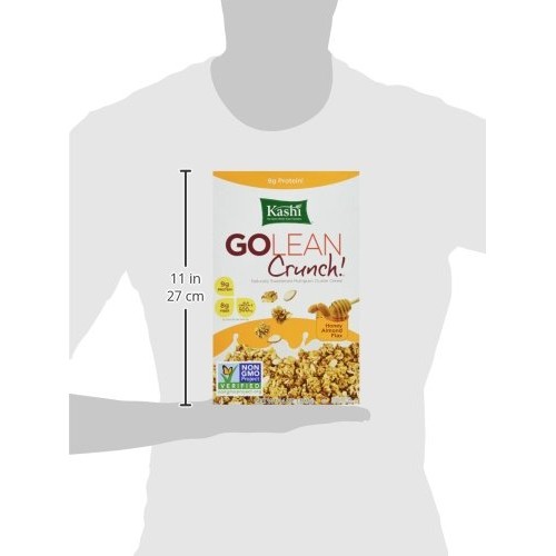 Kashi Golean Crunch, Honey Almond Flax Cereal, 14 Oz