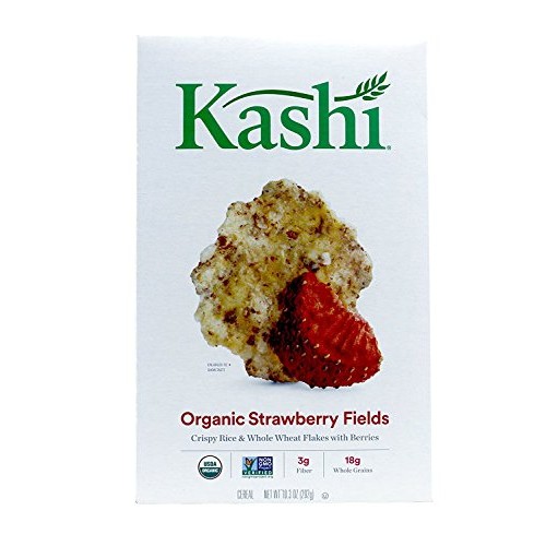 Kashi, Organic, Strawberry Fields Cereal, 10.3Oz Box Pack Of 4