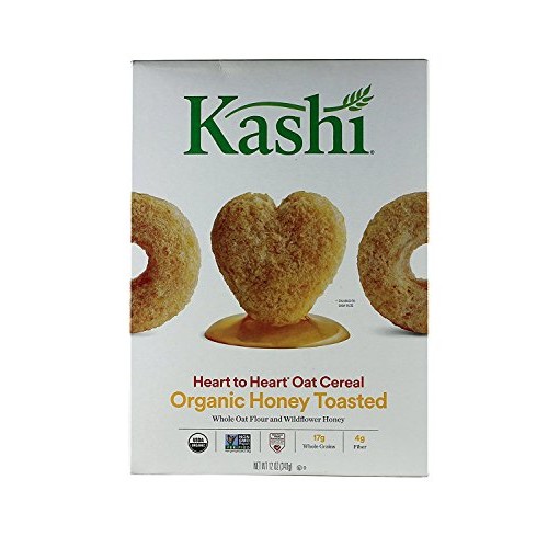 Kashi Heart To Heart Honey Toasted Oat Cereal, 12 Oz. Pack Of 3